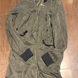 Olive Bomber Jacket